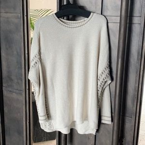 Cabi Slip Stitch Sweater, M